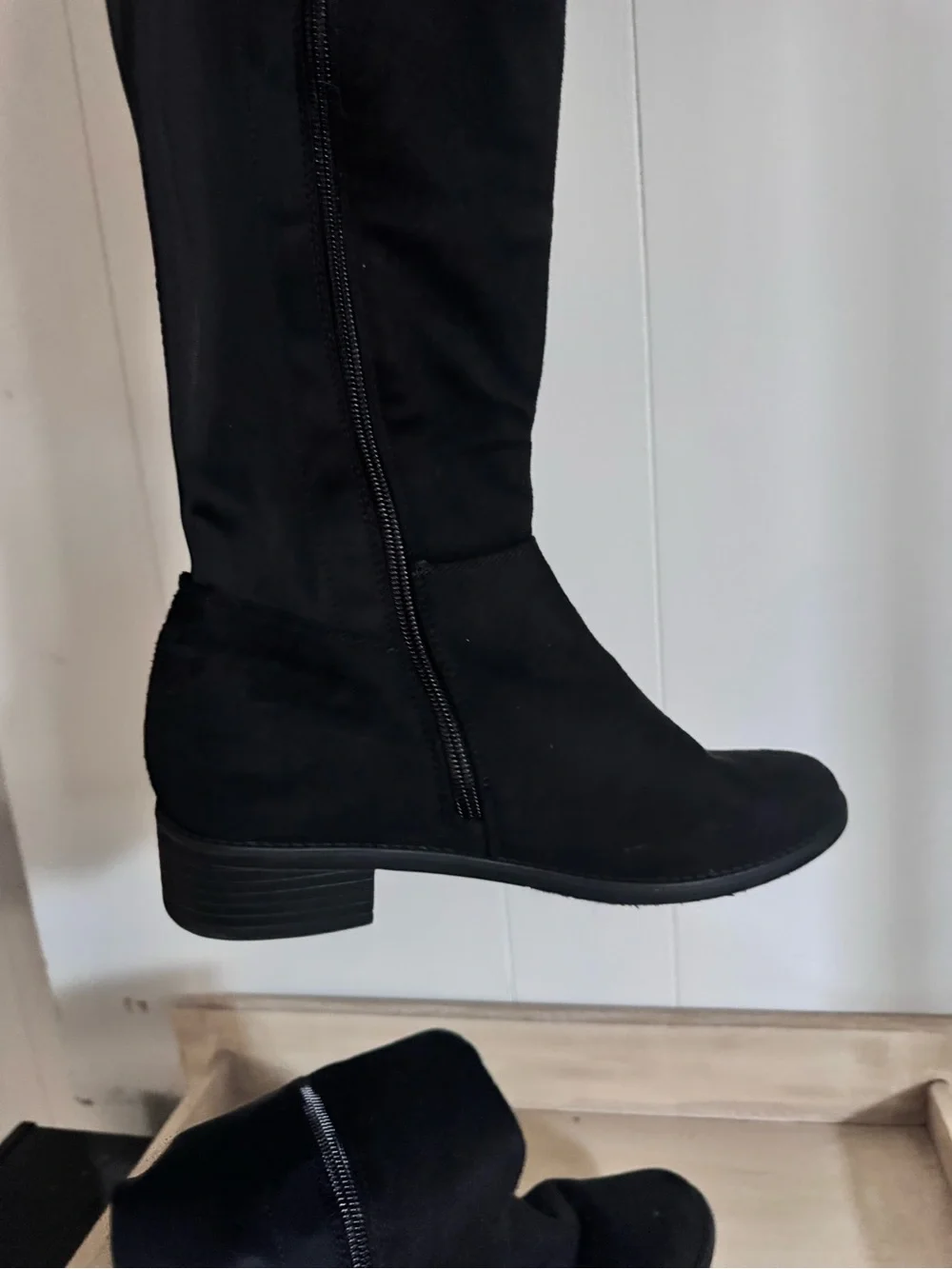 H&M Black Over-the-Knee Boots